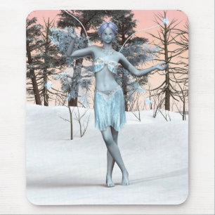 Ice Fairy Mouse Pad