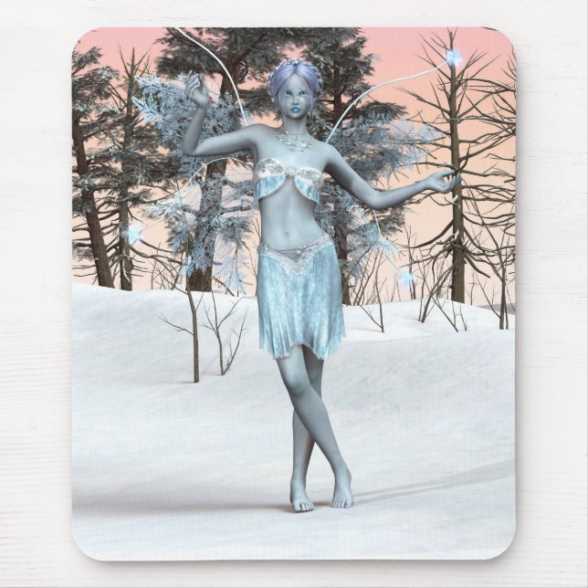 Ice Fairy Mouse Pad (Front)
