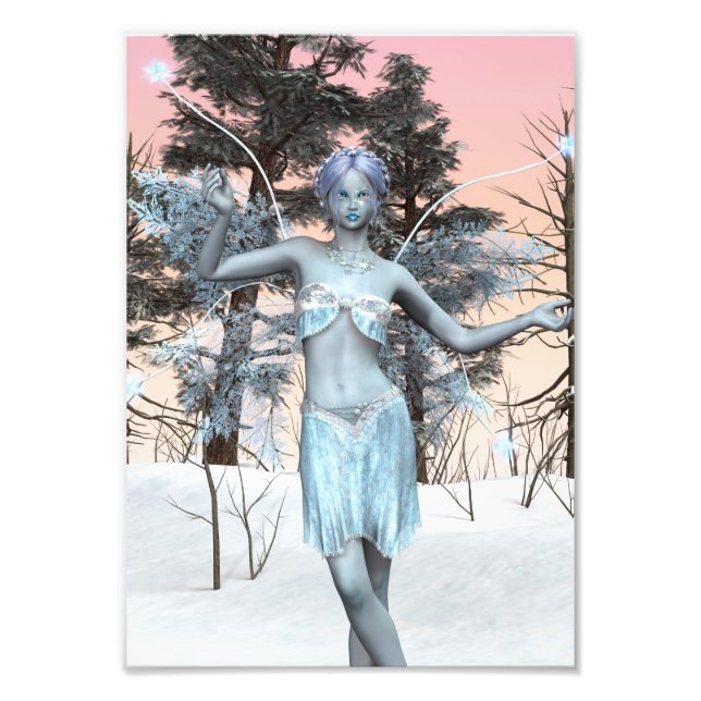 Ice Fairy Photo Print (Front)