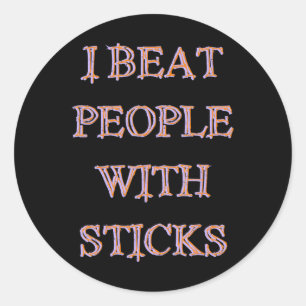 Ice Field Hockey Lacrosse - Kids Girl Clothes And  Classic Round Sticker