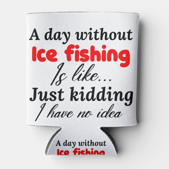 ice fishing can cooler (Front)