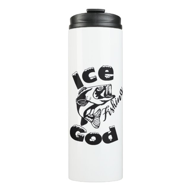 Ice Fishing God - Thermal Tumbler (Front)