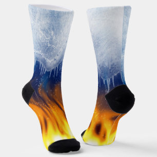 Ice & Flame Socks