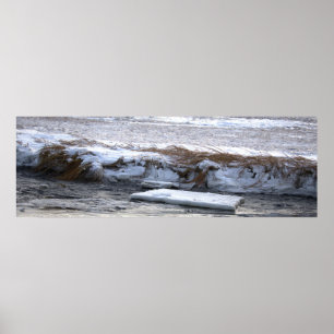 Ice Floating on Water Poster