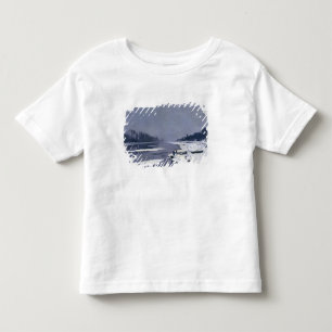 Ice floes on the Seine at Bougival, c.1867-68 Toddler T-Shirt