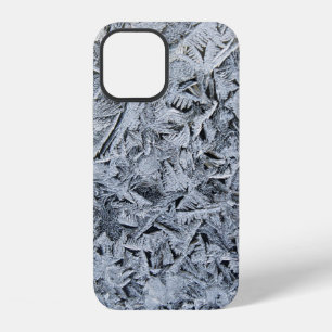 Ice Frost Crystals Texture Image iPhone 12 Case