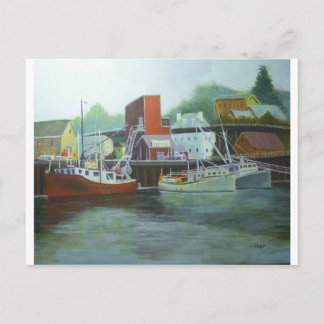 ice & fuel, Portsmouth Harbour Postcard