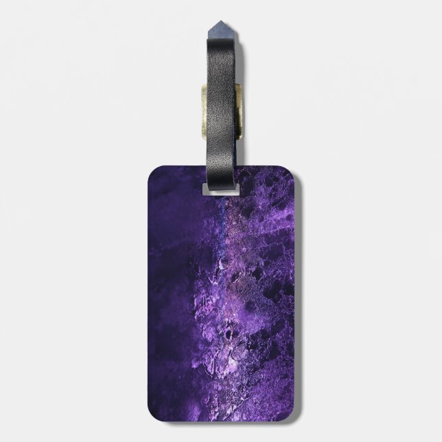 Ice - Glacial - Amazing! Luggage Tag (Back Vertical)