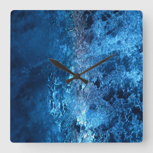 Ice - Glacial - Amazing! Square Wall Clock