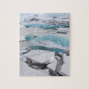 Ice Glacial Formations In Winter Jigsaw Puzzle