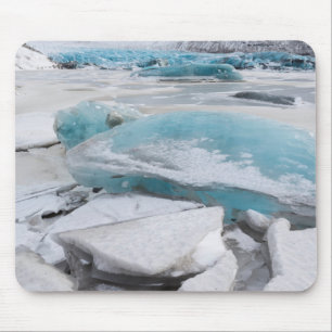 Ice Glacial Formations In Winter Mouse Pad