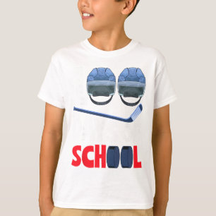Ice Hockey 11th Birthday Party Player Sports Team  T-Shirt