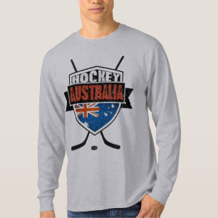 Ice Hockey Australia T-Shirt with Name & Number