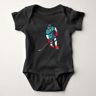 Ice Hockey Baby Bodysuit