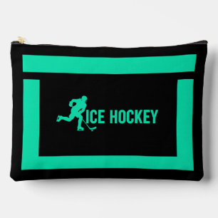 Ice Hockey Birthday Gift, Ice Hockey Player Girl, Accessory Pouch