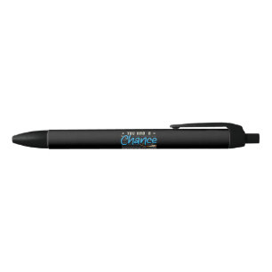Ice Hockey Black Ink Pen