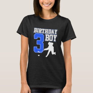 Ice Hockey Boy 3rd Birthday Sport  Player Coach Gr T-Shirt