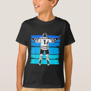Ice Hockey Boys Number 1 1st Birthday 1 Year Old H T-Shirt