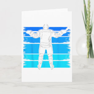 Ice Hockey Boys Number 2 2nd Birthday 2 Year Old H Card