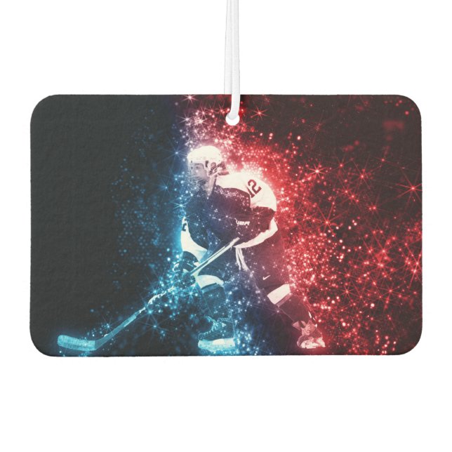 Ice Hockey Car Air Freshner Car Air Freshener (Front)