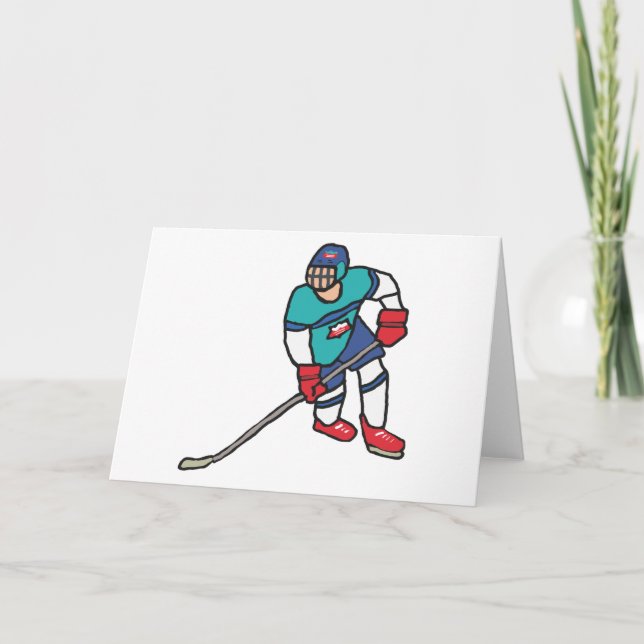 Ice Hockey Card (Front)