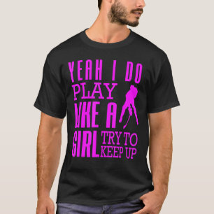 Ice Hockey Coach Ice Hockey Player Ice Hockey Stic T-Shirt