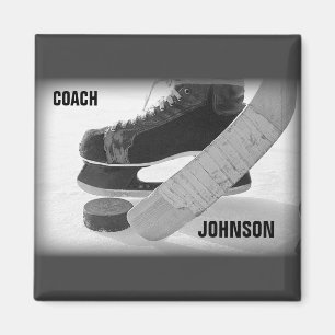 Ice Hockey Coach Thank You Magnet