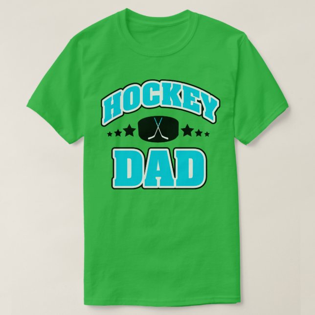 Ice Hockey Dad T-Shirt (Design Front)