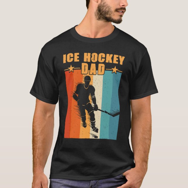 Ice Hockey Dad T-Shirt (Front)