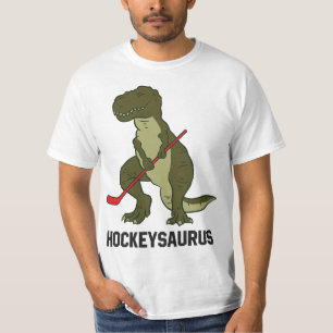 Ice Hockey Dinosaur Hockey Boy Hockey Hockeysaurus T-Shirt