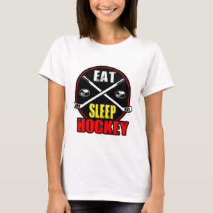 Ice Hockey Eat Sleep Hockey T-Shirt