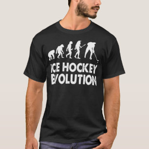 Ice Hockey Evolution Of Man Ice Hockey Boys Men Wo T-Shirt