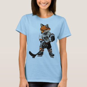 Ice Hockey Fox T-Shirt