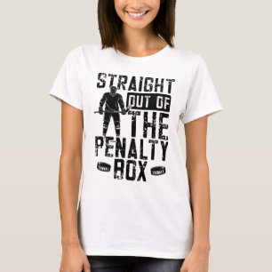 Ice Hockey Funny Penalty Box T-Shirt