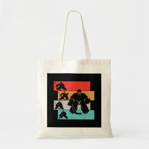 Ice Hockey Goalie Hockey Player Tote Bag