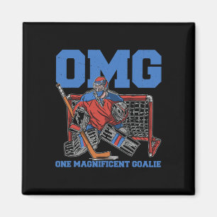 Ice Hockey Goalie Magnet