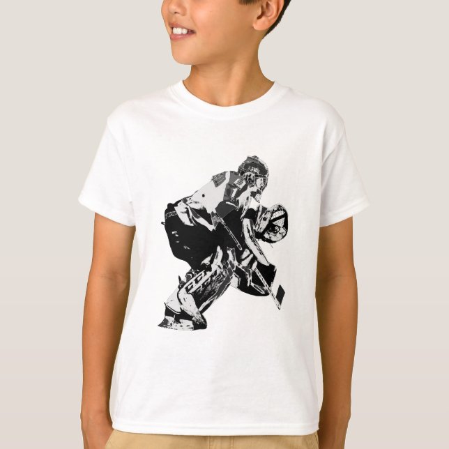 Ice Hockey Goalie - Winter Sports T-Shirt (Front)