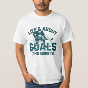 "Ice Hockey Goals & Humour: Essential t shirt