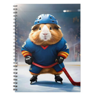 Ice Hockey Guinea Pig, Notebook