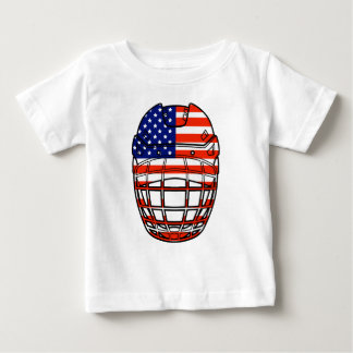 Ice Hockey Helmet - USA Baby T-Shirt