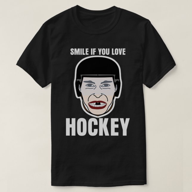 Ice Hockey Hockey Joke Ice Hockey Player T-Shirt (Design Front)