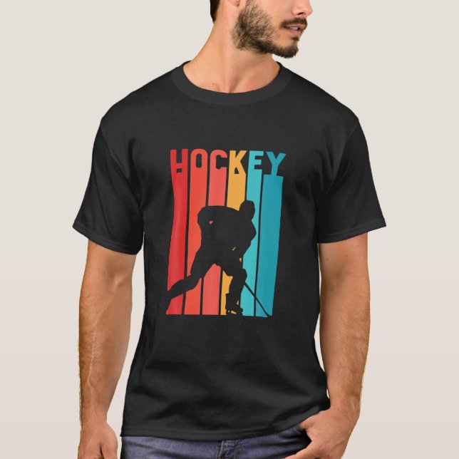 Ice Hockey Hockey Player Hockey Fun T-Shirt (Front)