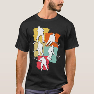 Ice Hockey Ice Skater Player Sport  Ice Hockey Pla T-Shirt