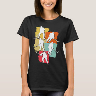 Ice Hockey Ice Skater Player Sport  Ice Hockey Pla T-Shirt