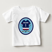 Ice Hockey Jersey V2 1st Birthday
