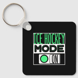 Ice Hockey Key Ring