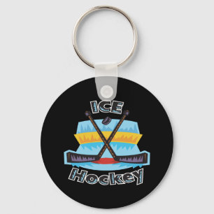 Ice Hockey Key Ring