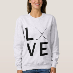 Ice Hockey Love Sweatshirt