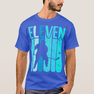 Ice Hockey Player 11th Birthday Boys Ice Hockey T-Shirt