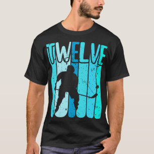 Ice Hockey Player 12th Birthday Boys Ice Hockey T-Shirt
